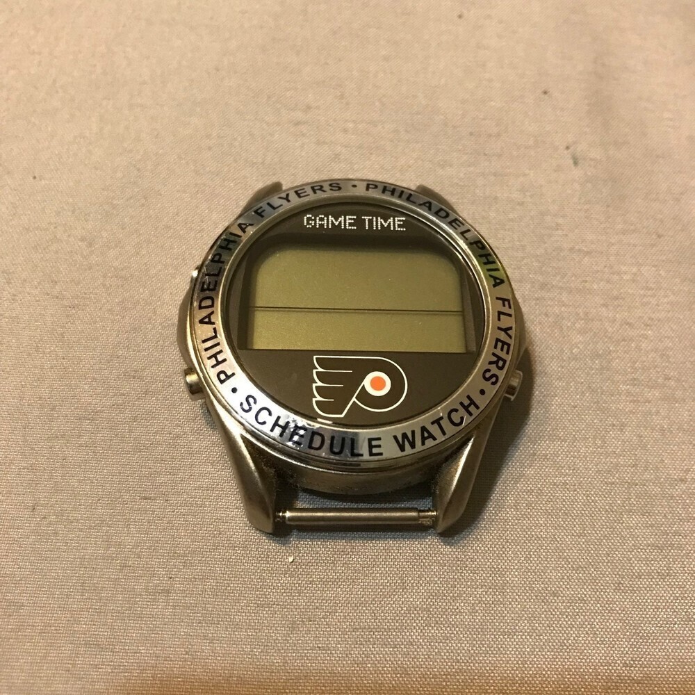 NHL Philadelphia Fliers Game Time Wrist Watch Face